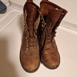 Nu-Tec Brown Leather Boots